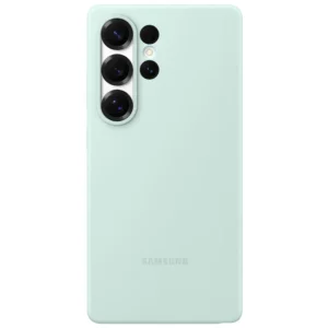 Coque en Silicone pour Samsung Galaxy S25 Ultra Vert