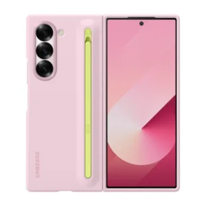 Coque avec S Pen pour Samsung Galaxy Z Fold6 Rose