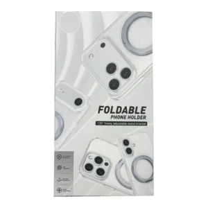 Coque iPhone 17 Air MagSafe transparente avec support