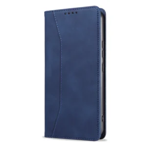 Étui Portefeuille Samsung Galaxy A37 en Cuir PU Bleu