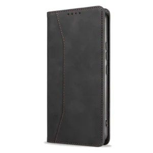 Étui Portefeuille Samsung Galaxy A57 en Cuir PU Noir