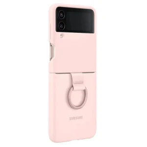 Coque en silicone Samsung Galaxy Z Flip4 Rose