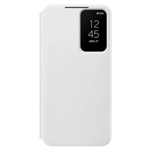 Coque Smart Clear View Samsung Galaxy S22 Blanc