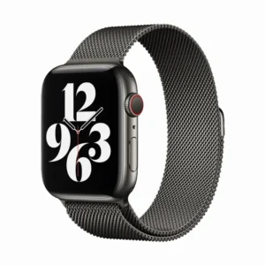 Bracelet Apple Watch Milanais Gris