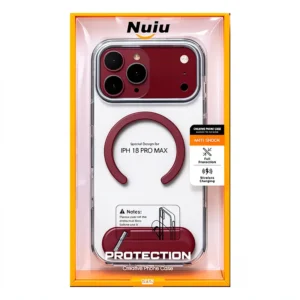 Coque iPhone 18 Pro Max MagSafe Transparente avec Support