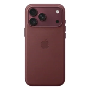Coque iPhone 18 Pro Max TechWoven Apple avec MagSafe Burgundy