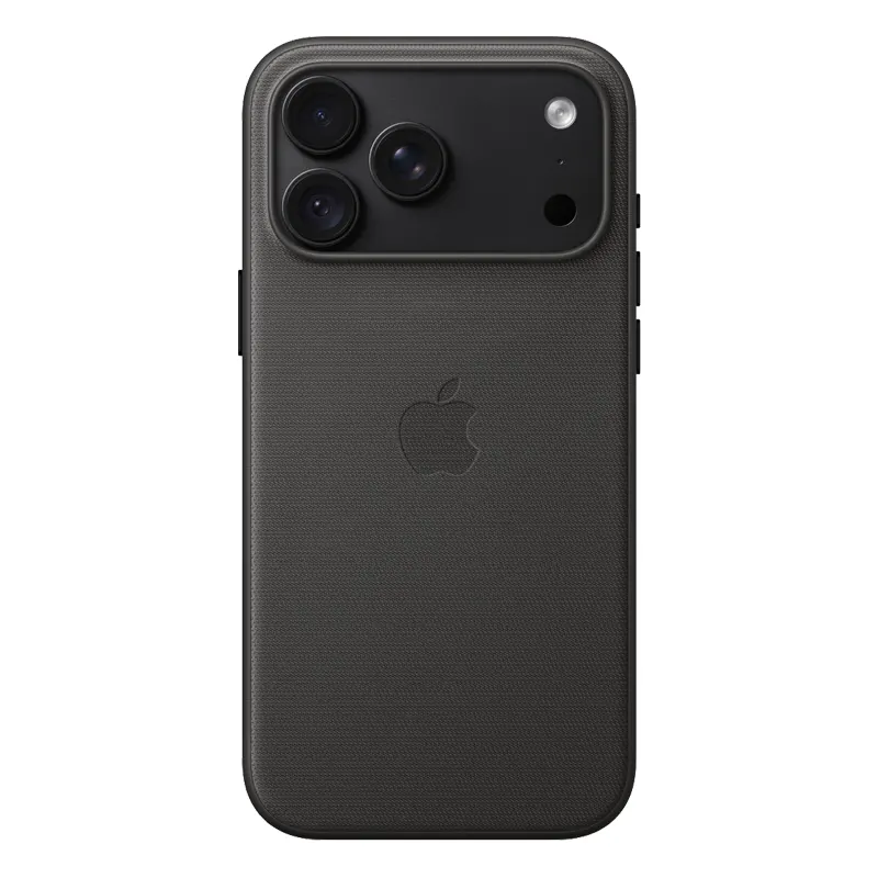 Coque iPhone 18 Pro Max TechWoven Apple avec MagSafe Noir